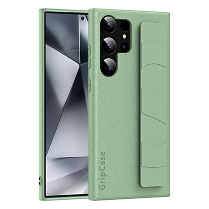 Skin Elastic Wrist Grip Back Cover Phone Case, For Samsung Galaxy S25 5G, For Samsung Galaxy S25+ 5G, For Samsung Galaxy S25 Ultra 5G, For Samsung Galaxy S24 Ultra 5G