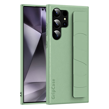 Skin Elastic Wrist Grip Back Cover Phone Case, For Samsung Galaxy S25 5G, For Samsung Galaxy S25+ 5G, For Samsung Galaxy S25 Ultra 5G, For Samsung Galaxy S24 Ultra 5G