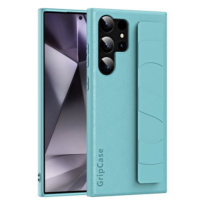 Skin Elastic Wrist Grip Back Cover Phone Case, For Samsung Galaxy S25 5G, For Samsung Galaxy S25+ 5G, For Samsung Galaxy S25 Ultra 5G, For Samsung Galaxy S24 Ultra 5G