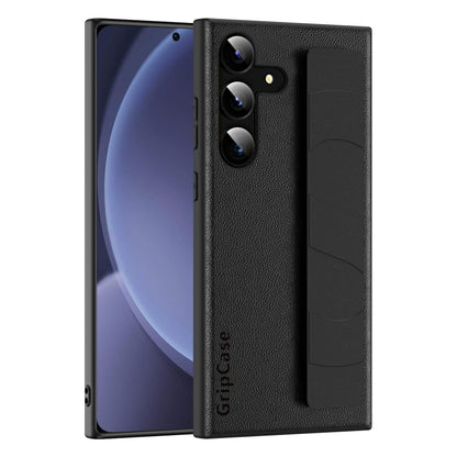 Skin Elastic Wrist Grip Back Cover Phone Case, For Samsung Galaxy S25 5G, For Samsung Galaxy S25+ 5G, For Samsung Galaxy S25 Ultra 5G, For Samsung Galaxy S24 Ultra 5G