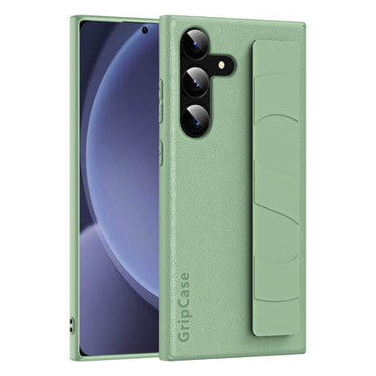 Skin Elastic Wrist Grip Back Cover Phone Case, For Samsung Galaxy S25 5G, For Samsung Galaxy S25+ 5G, For Samsung Galaxy S25 Ultra 5G, For Samsung Galaxy S24 Ultra 5G