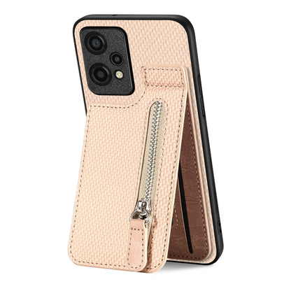 Carbon Fiber Vertical Flip Zipper Phone Case, For OnePlus Ace 6 / 6T / 15R, For OnePlus 15, For Oneplus Nord CE 3 Lite, For OnePlus Nord CE 2 Lite