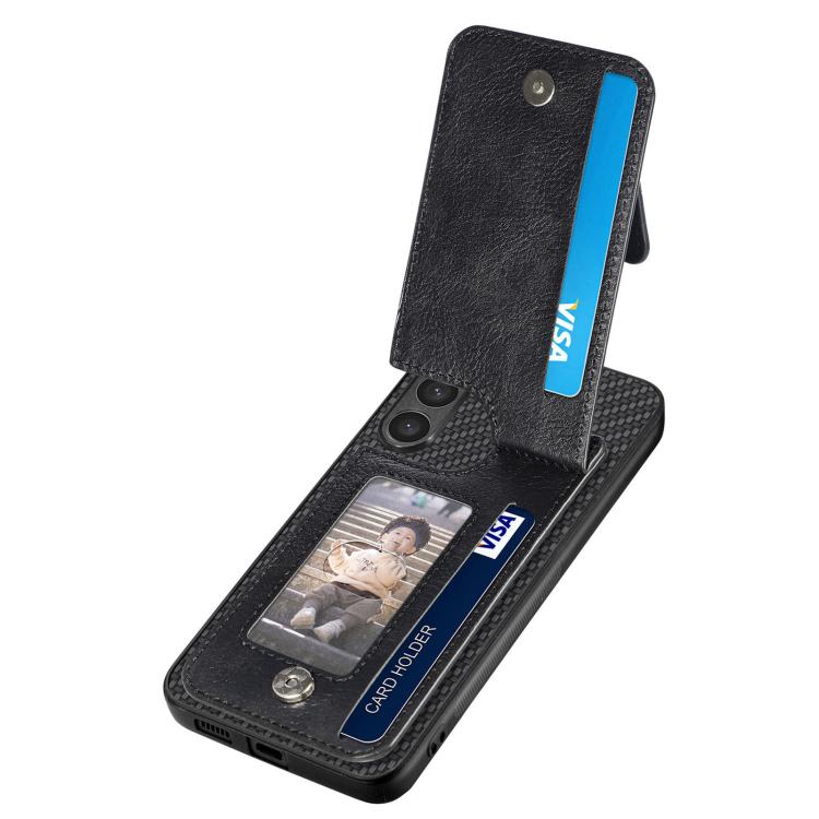 Carbon Fiber Vertical Flip Zipper Phone Case, For Redmi 15C 5G / 4G Glodal 171mm, For Xiaomi 15T, For Redmi K80 Pro / Poco F7 Ultra, For Redmi K80 / Poco F7 Pro