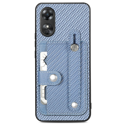 Wristband Kickstand Card Wallet Back Cover Phone Case with Tool Knife, For OPPO Reno9, For OPPO Reno9 Pro+, For OPPO A17, For OPPO A57 4G