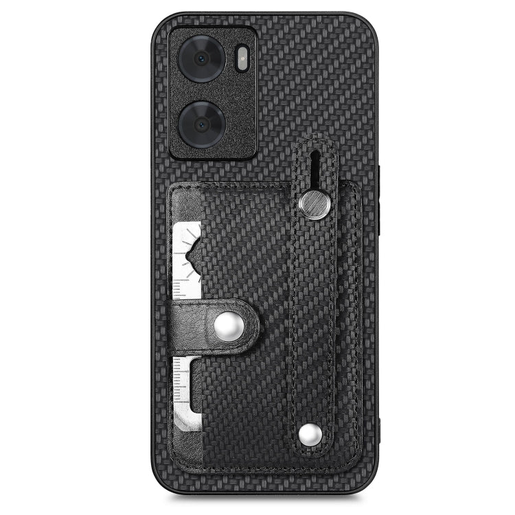Wristband Kickstand Card Wallet Back Cover Phone Case with Tool Knife, For OPPO Reno9, For OPPO Reno9 Pro+, For OPPO A17, For OPPO A57 4G