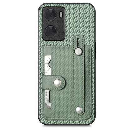 Wristband Kickstand Card Wallet Back Cover Phone Case with Tool Knife, For OPPO Reno9, For OPPO Reno9 Pro+, For OPPO A17, For OPPO A57 4G