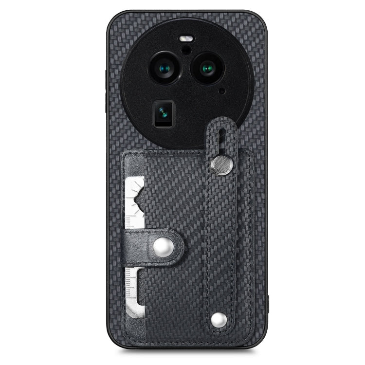 Wristband Kickstand Card Wallet Back Cover Phone Case with Tool Knife, For OPPO Find X6 Pro, For OPPO Find X6