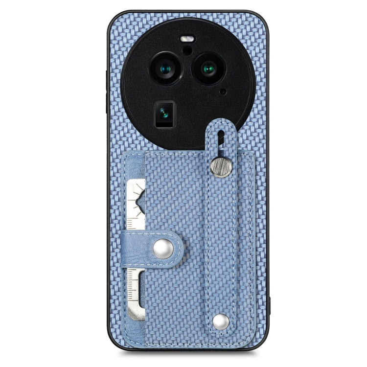 Wristband Kickstand Card Wallet Back Cover Phone Case with Tool Knife, For OPPO Find X6 Pro, For OPPO Find X6