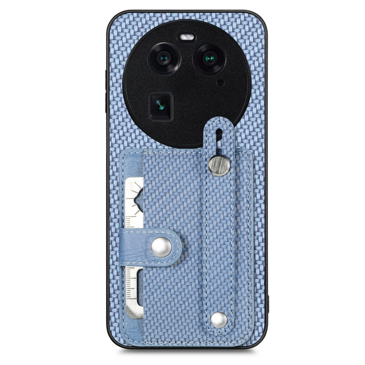 Wristband Kickstand Card Wallet Back Cover Phone Case with Tool Knife, For OPPO Find X6 Pro, For OPPO Find X6