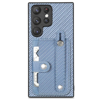 Wristband Kickstand Wallet Back Phone Case with Tool Knife, For Samsung Galaxy S21 5G, For Samsung Galaxy S21+ 5G, For Samsung Galaxy S21 Ultra 5G, For Samsung Galaxy A50