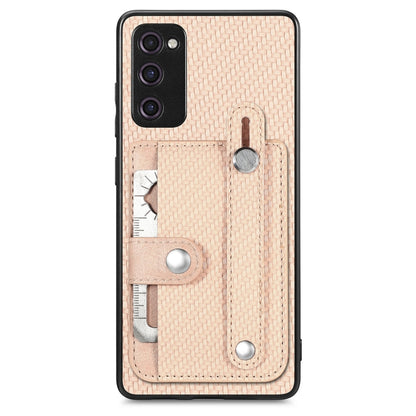 Wristband Kickstand Wallet Back Phone Case with Tool Knife, For Samsung Galaxy A22 4G, For Samsung Galaxy A22 5G, For Samsung Galaxy S21 FE 5G, For Samsung Galaxy A32 5G