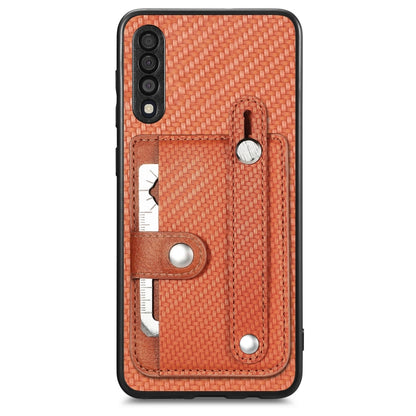 Wristband Kickstand Wallet Back Phone Case with Tool Knife, For Samsung Galaxy S21 5G, For Samsung Galaxy S21+ 5G, For Samsung Galaxy S21 Ultra 5G, For Samsung Galaxy A50