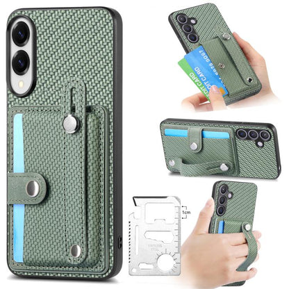 Wristband Kickstand Wallet Back Phone Case with Tool Knife, For Samsung Galaxy A57 5G, For Samsung Galaxy A37 5G, For Samsung Galaxy S25 Edge 5G, For Samsung Galaxy A56 5G