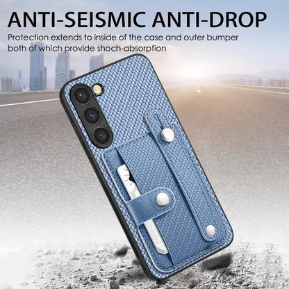 Wristband Kickstand Wallet Back Phone Case with Tool Knife, For Samsung Galaxy S21 5G, For Samsung Galaxy S21+ 5G, For Samsung Galaxy S21 Ultra 5G, For Samsung Galaxy A50