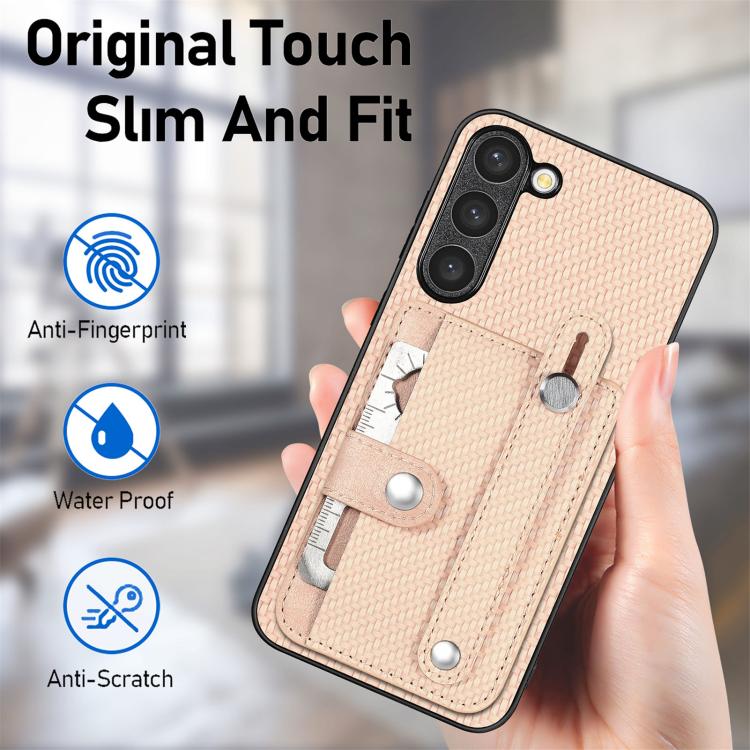 Wristband Kickstand Wallet Back Phone Case with Tool Knife, For Samsung Galaxy S21 5G, For Samsung Galaxy S21+ 5G, For Samsung Galaxy S21 Ultra 5G, For Samsung Galaxy A50