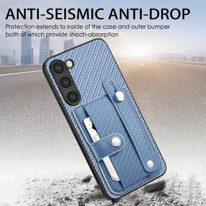 Wristband Kickstand Wallet Back Phone Case with Tool Knife, For Samsung Galaxy S21 5G, For Samsung Galaxy S21+ 5G, For Samsung Galaxy S21 Ultra 5G, For Samsung Galaxy A50