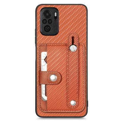 Wristband Kickstand Card Wallet Back Phone Case with Tool Knife, For Xiaomi 11 Lite, For Redmi Note 10 Pro, For Redmi Note 10, For Redmi Note 9S