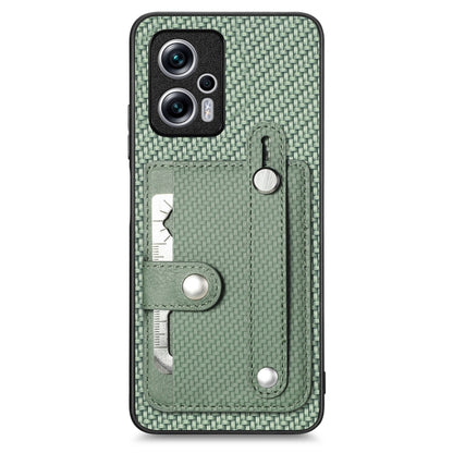 Wristband Kickstand Card Wallet Back Phone Case with Tool Knife, For Xiaomi POCO M5 4G, For Redmi Note 11 Pro 5G, For Redmi Note 11T Pro 5G, For Xiaomi 11T