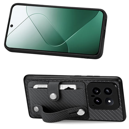 Wristband Kickstand Card Wallet Back Phone Case with Tool Knife, For Xiaomi 14, For Redmi 12C, For Xiaomi 13 Pro, For Xiaomi 13