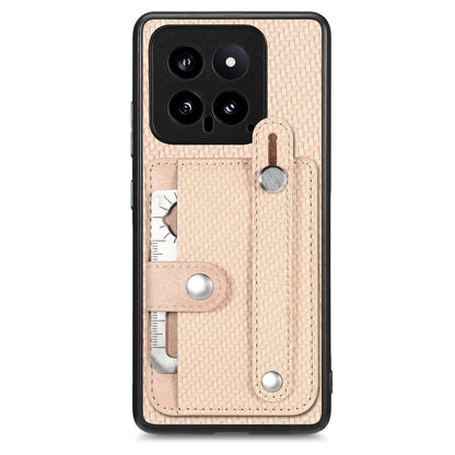 Wristband Kickstand Card Wallet Back Phone Case with Tool Knife, For Xiaomi 14, For Redmi 12C, For Xiaomi 13 Pro, For Xiaomi 13