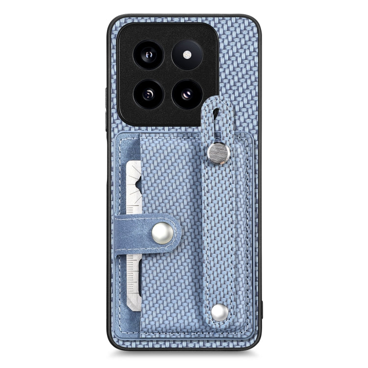 Wristband Kickstand Card Wallet Back Phone Case with Tool Knife, For Redmi Note 14 5G, For Redmi Note 14 Pro+ 5G, For Redmi Note 14 Pro 5G, For Xiaomi 14 Pro