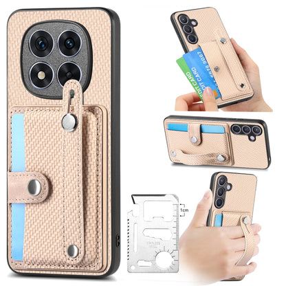 Wristband Kickstand Card Wallet Back Phone Case with Tool Knife, For Redmi Note 14 5G, For Redmi Note 14 Pro+ 5G, For Redmi Note 14 Pro 5G, For Xiaomi 14 Pro