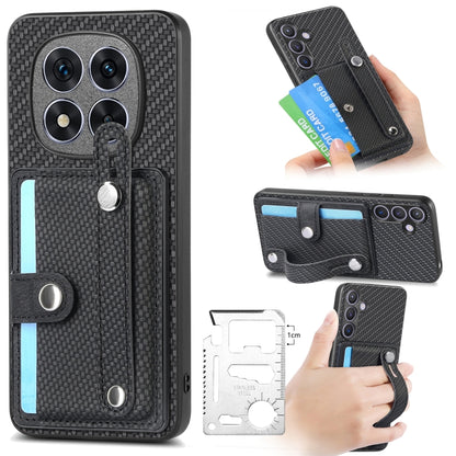 Wristband Kickstand Card Wallet Back Phone Case with Tool Knife, For Redmi Note 14 5G, For Redmi Note 14 Pro+ 5G, For Redmi Note 14 Pro 5G, For Xiaomi 14 Pro