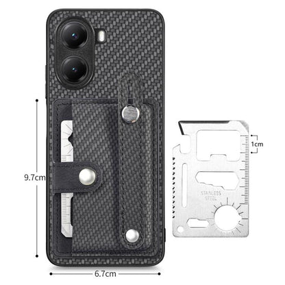 Wristband Kickstand Card Wallet Back Phone Case with Tool Knife, For Redmi Turbo 4, For Xiaomi Poco X7 Pro, For Xiaomi 15 Pro, For Xiaomi 15