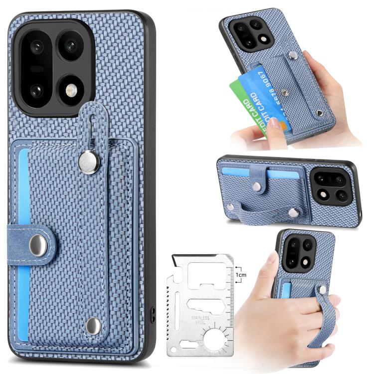 Wristband Kickstand Wallet Back Phone Case with Tool Knife, For OnePlus Ace 6 / 6T / 15R, For OnePlus 15, For OnePlus Nord CE2 Lite 5G