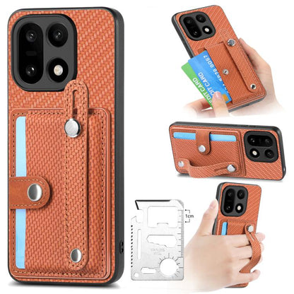 Wristband Kickstand Wallet Back Phone Case with Tool Knife, For OnePlus Ace 6 / 6T / 15R, For OnePlus 15, For OnePlus Nord CE2 Lite 5G