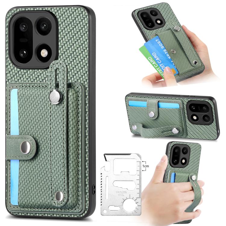 Wristband Kickstand Wallet Back Phone Case with Tool Knife, For OnePlus Ace 6 / 6T / 15R, For OnePlus 15, For OnePlus Nord CE2 Lite 5G