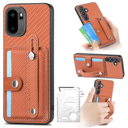 Wristband Kickstand Wallet Back Phone Case with Tool Knife, For OnePlus Ace 6 / 6T / 15R, For OnePlus 15, For OnePlus Nord CE2 Lite 5G