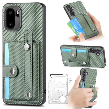 Wristband Kickstand Wallet Back Phone Case with Tool Knife, For OnePlus Ace 6 / 6T / 15R, For OnePlus 15, For OnePlus Nord CE2 Lite 5G