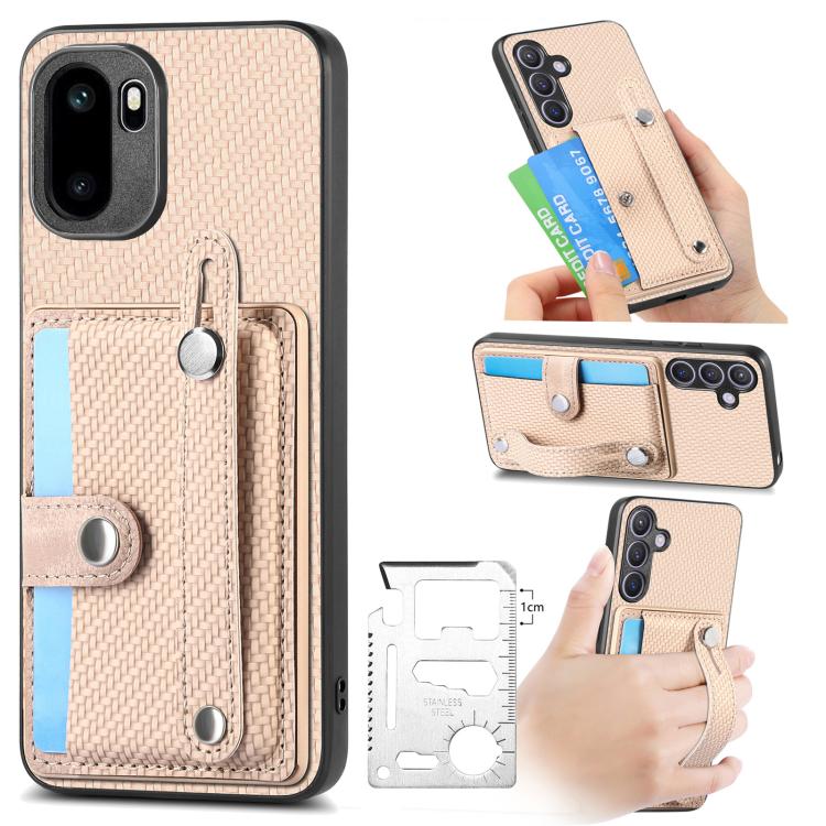 Wristband Kickstand Wallet Back Phone Case with Tool Knife, For OnePlus Ace 6 / 6T / 15R, For OnePlus 15, For OnePlus Nord CE2 Lite 5G