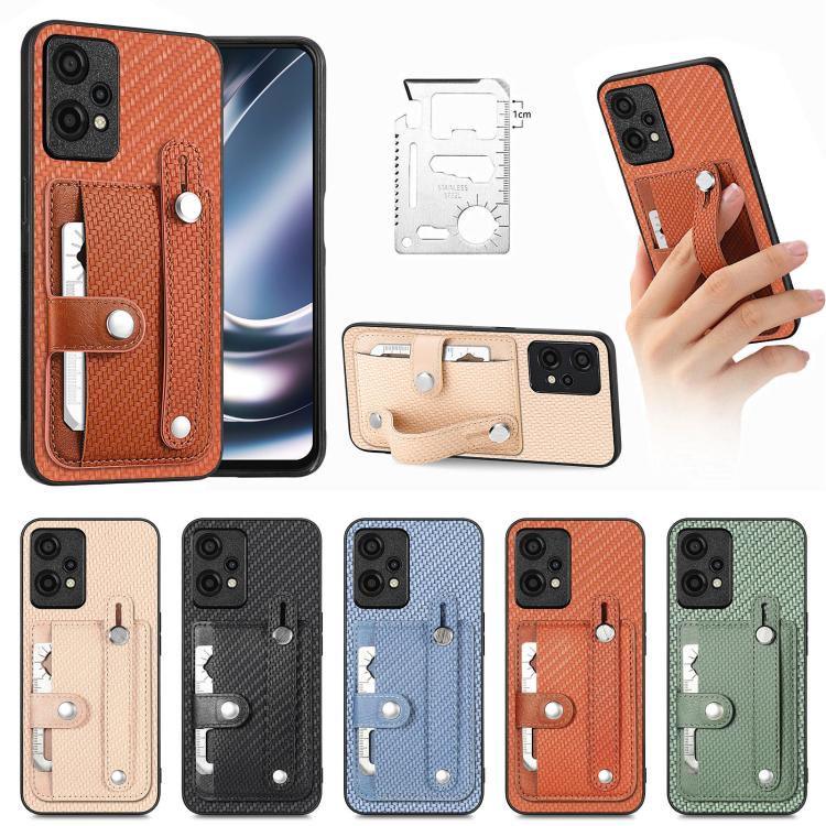 Wristband Kickstand Wallet Back Phone Case with Tool Knife, For OnePlus Ace 6 / 6T / 15R, For OnePlus 15, For OnePlus Nord CE2 Lite 5G