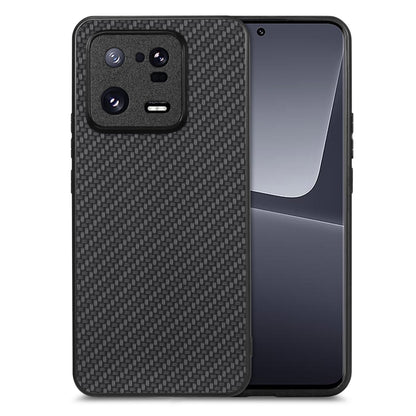 Carbon Fiber Texture Leather Back Cover Phone Case, For  Redmi Note 14 Pro+ 5G, For Redmi Note 14 Pro 5G, For Xiaomi 13 Pro, For Redmi Note 11T Pro 5G