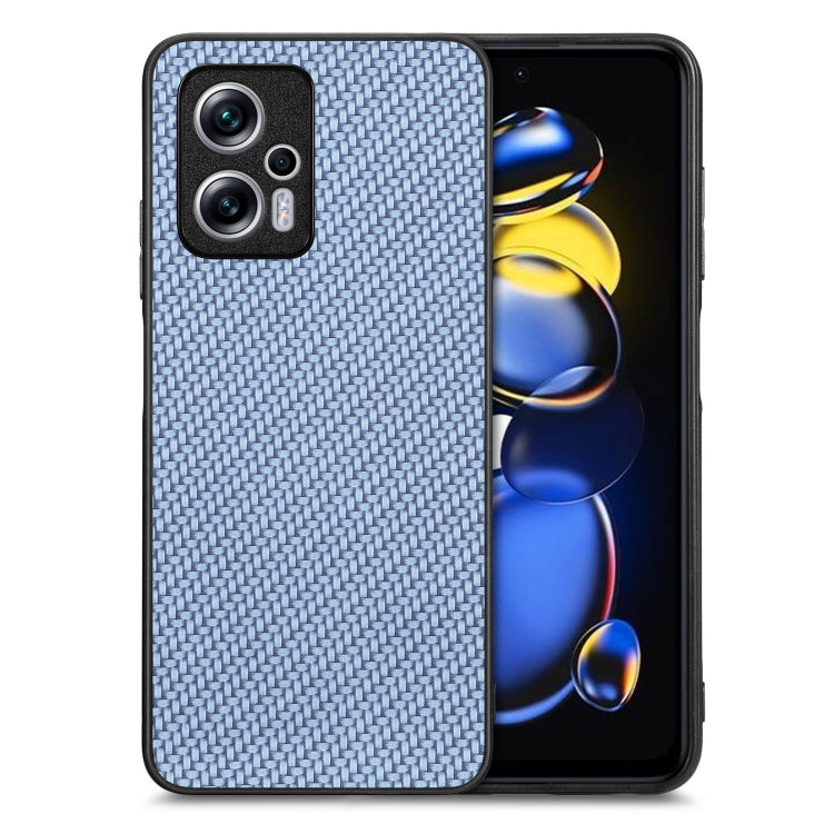 Carbon Fiber Texture Leather Back Cover Phone Case, For  Redmi Note 14 Pro+ 5G, For Redmi Note 14 Pro 5G, For Xiaomi 13 Pro, For Redmi Note 11T Pro 5G