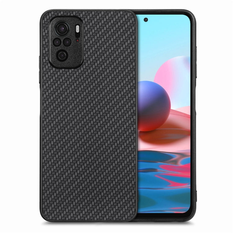 Carbon Fiber Texture Leather Back Cover Phone Case, For Redmi Note 10, For Xiaomi CC9 Pro, For Redmi K80 Pro / Poco F7 Ultra, For Redmi K80 / Poco F7 Pro