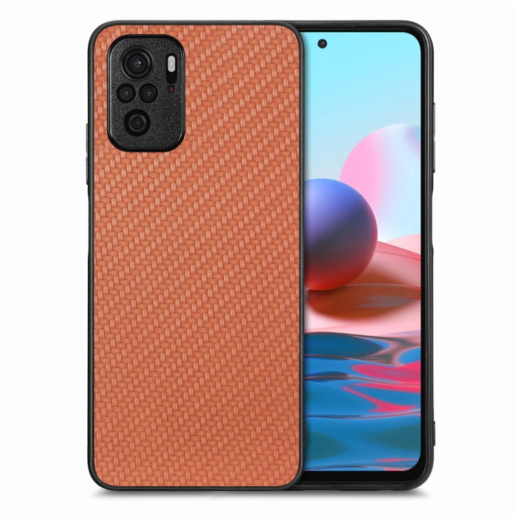 Carbon Fiber Texture Leather Back Cover Phone Case, For Redmi Note 10, For Xiaomi CC9 Pro, For Redmi K80 Pro / Poco F7 Ultra, For Redmi K80 / Poco F7 Pro