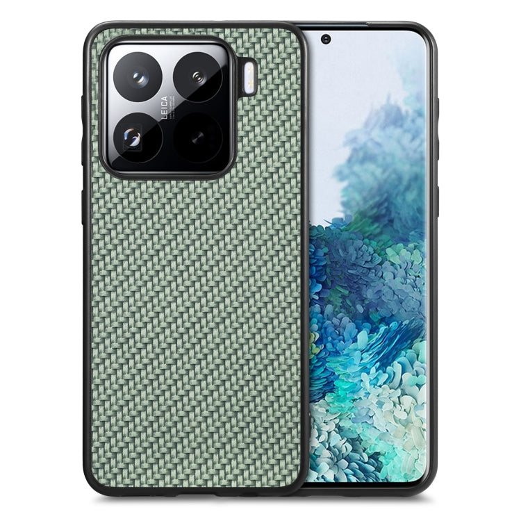 Carbon Fiber Texture Leather Back Cover Phone Case, For Xiaomi Poco X7 Pro, For Xiaomi 15 Pro, For Xiaomi 15, For Redmi Note 14 5G