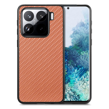 Carbon Fiber Texture Leather Back Cover Phone Case, For Xiaomi Poco X7 Pro, For Xiaomi 15 Pro, For Xiaomi 15, For Redmi Note 14 5G