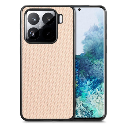 Carbon Fiber Texture Leather Back Cover Phone Case, For Xiaomi Poco X7 Pro, For Xiaomi 15 Pro, For Xiaomi 15, For Redmi Note 14 5G