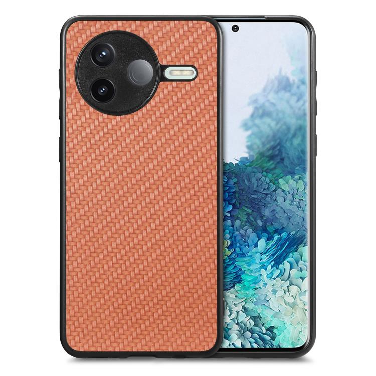 Carbon Fiber Texture Leather Back Cover Phone Case, For Redmi Note 10, For Xiaomi CC9 Pro, For Redmi K80 Pro / Poco F7 Ultra, For Redmi K80 / Poco F7 Pro