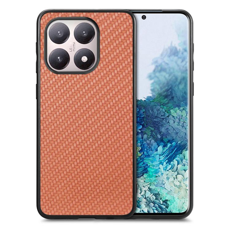 Carbon Fiber Texture Leather Back Cover Phone Case, For Xiaomi 15T, For Redmi 15C 5G / 4G Glodal 171mm, For Xiaomi 15 Ultra, For Redmi Turbo 4