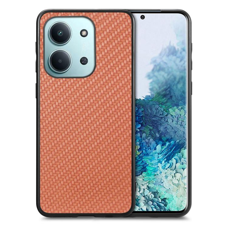 Carbon Fiber Texture Leather Back Cover Phone Case, For Xiaomi 15T, For Redmi 15C 5G / 4G Glodal 171mm, For Xiaomi 15 Ultra, For Redmi Turbo 4
