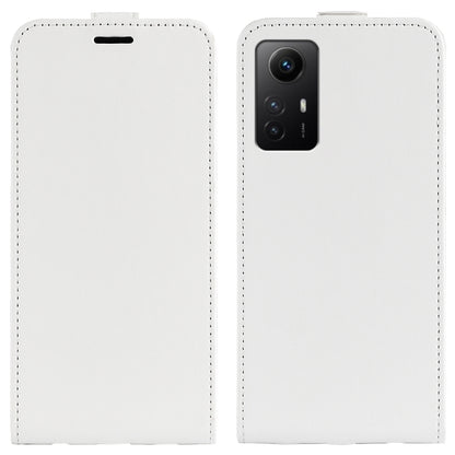 R64 Texture Single Vertical Flip Leather Phone Case, For Redmi Note 12S