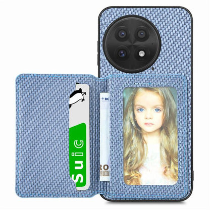 Carbon Fiber Magnetic Card Bag Phone Case, For OnePlus Ace 6 / 6T / 15R, For OnePlus 15, For OnePlus 13, For OnePlus Nord CE 3 Lite, For OnePlus Nord CE2 Lite 5G