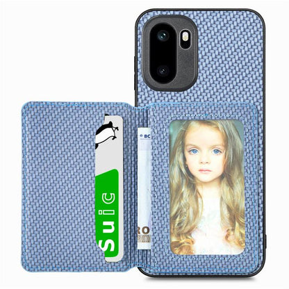 Carbon Fiber Magnetic Card Bag Phone Case, For OnePlus Ace 6 / 6T / 15R, For OnePlus 15, For OnePlus 13, For OnePlus Nord CE 3 Lite, For OnePlus Nord CE2 Lite 5G