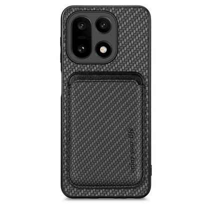 Carbon Fiber Leather Card Magsafe Phone Case, For OnePlus Ace 6 / 6T / 15R, For OnePlus 15, For OnePlus Nord CE 2 Lite 5G