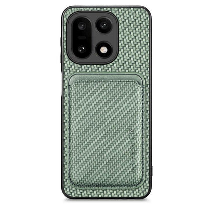 Carbon Fiber Leather Card Magsafe Phone Case, For OnePlus Ace 6 / 6T / 15R, For OnePlus 15, For OnePlus Nord CE 2 Lite 5G